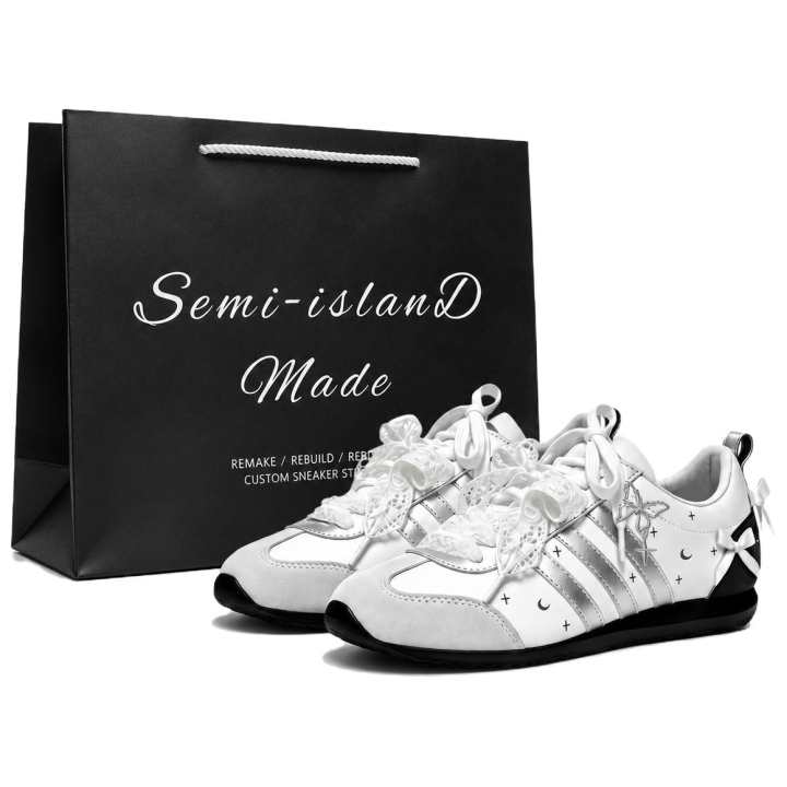 Adidas Adidas VS JOG 2.0 German Army Trainers Unisex Low Top White Black Silver Multicolor