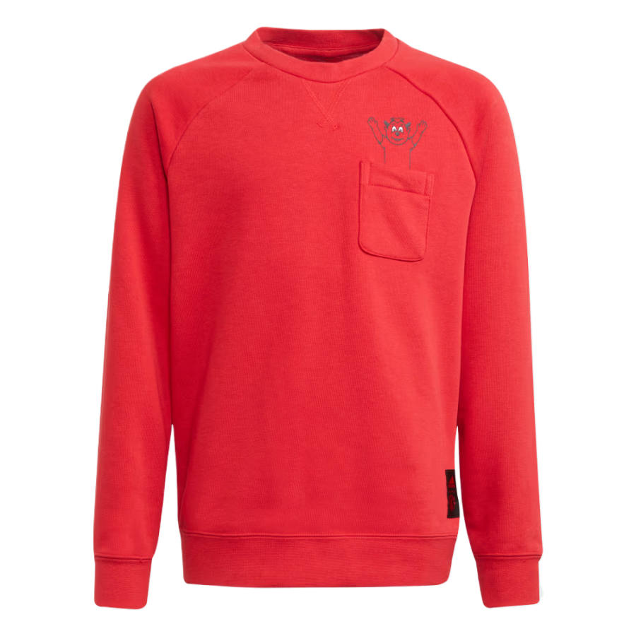 Adidas Adidas Kids Sweatshirts Crew Neck Moderate