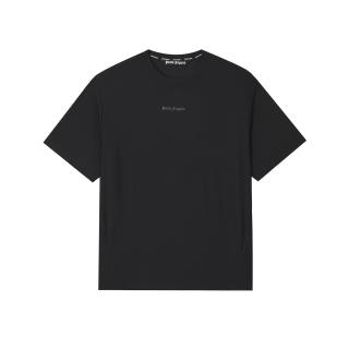 PALM ANGELS T Shirts Unisex Crew Neck Thin Straight Fit