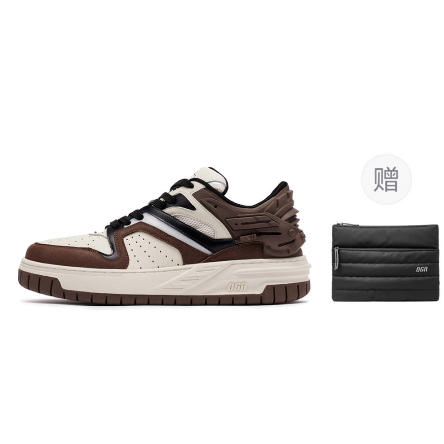 OGR GAMER Stylish Skateboarding Shoes Unisex Sandstorm Brown