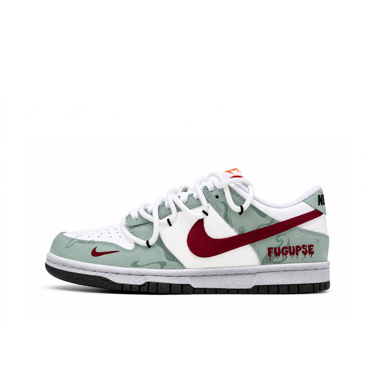 Nike Nike Dunk Skateboard Shoes Unisex Low Top Green