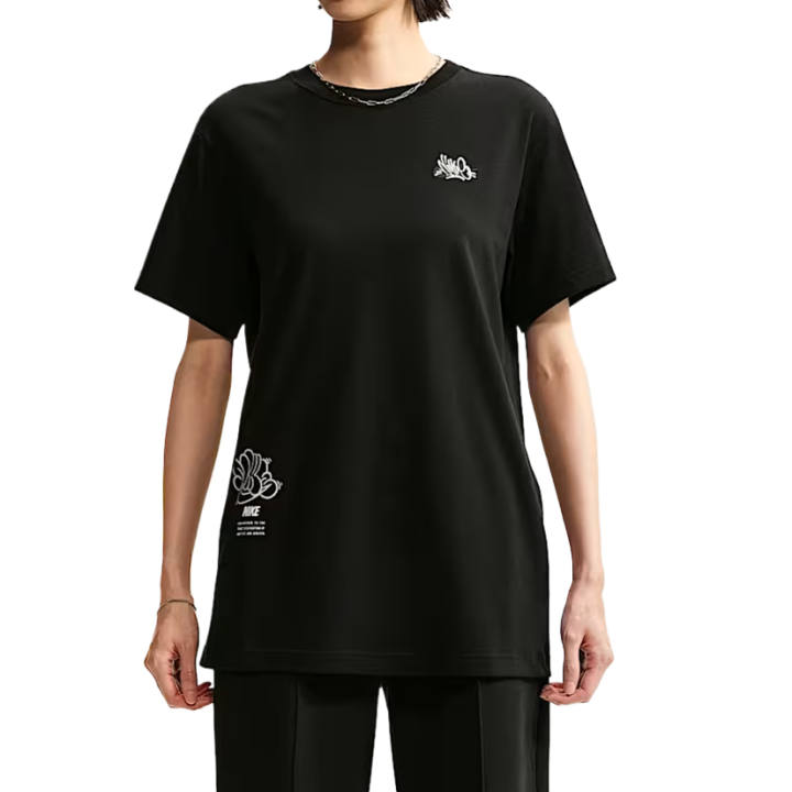 Nike Nike Sportswear T Shirts Women's Black Crew Neck