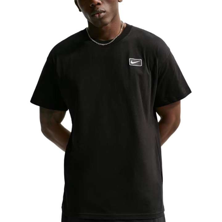Nike Nike Sportswear T Shirts Men's Black Crew Neck Moderate