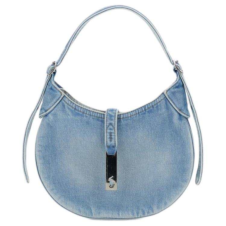 Polo Ralph Lauren denim-effect shoulder bag