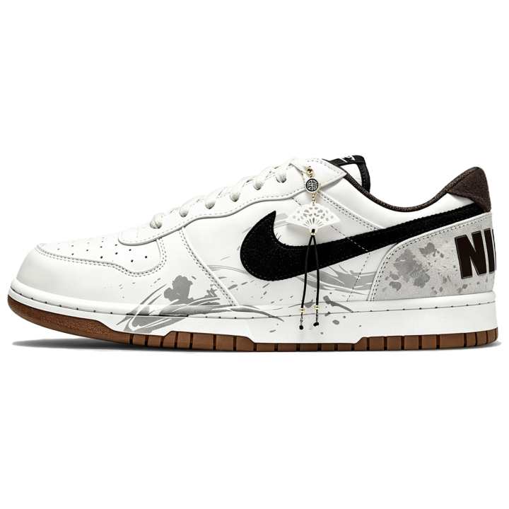 Nike Nike Big Skateboard Shoes Men's Low Top Gray