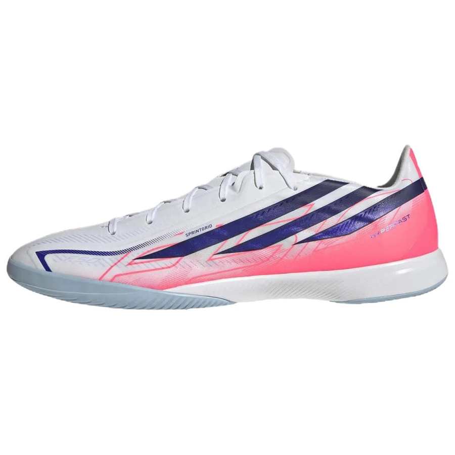 Adidas Adidas F50 Soccer Shoes Unisex Cloud White/Sun Purple/Sun Turbo
