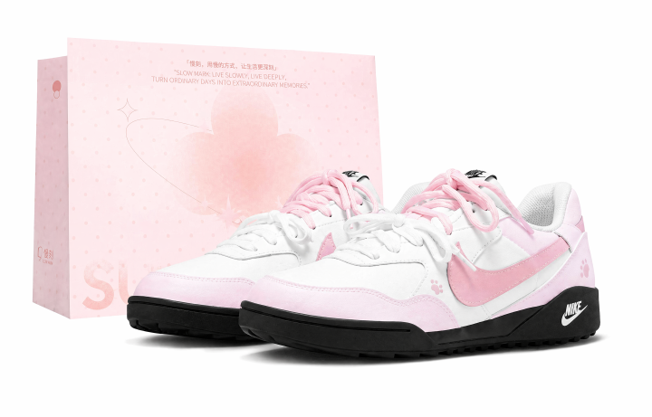 Nike Nike Terra Manta Casual Shoes Men's Low Top White/Pink/Blue