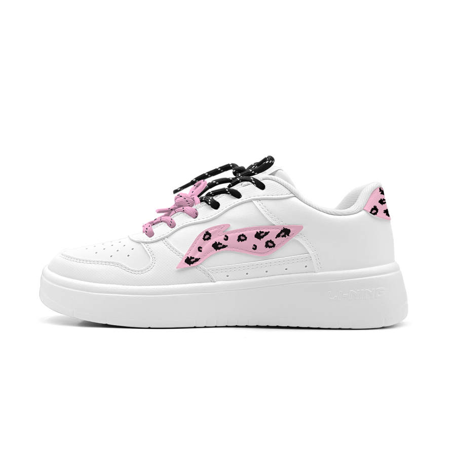 Li-Ning Li Ning Skateboard Shoes Women's Low Top Pink, Black