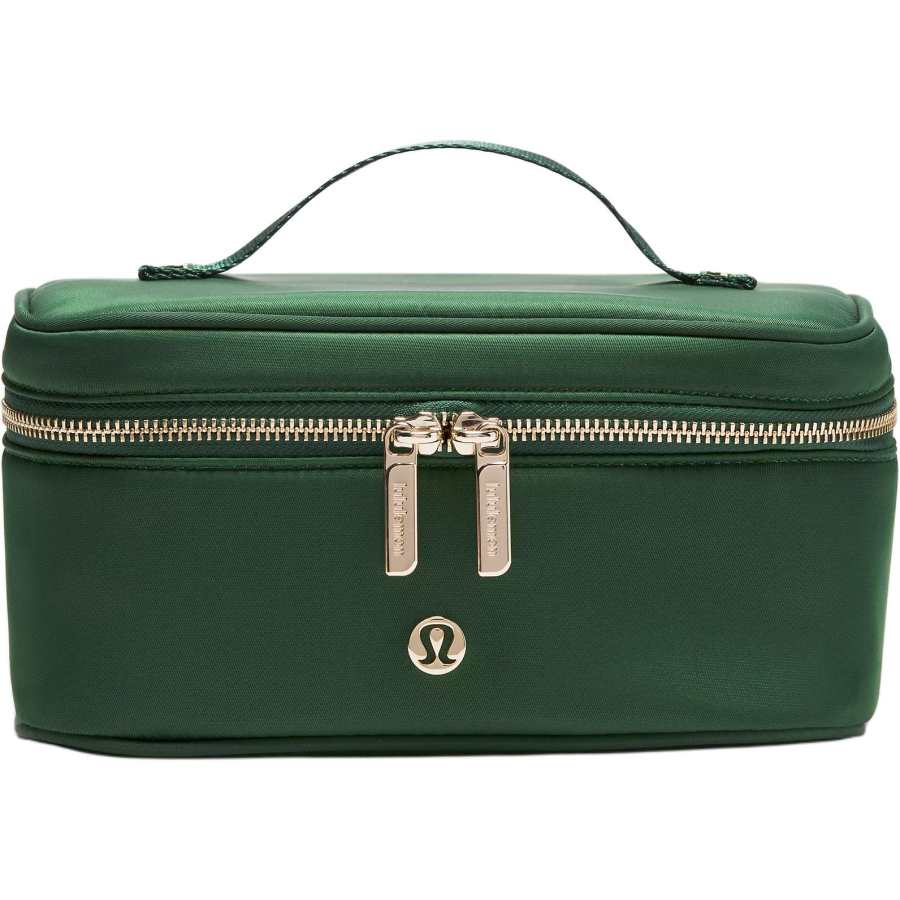 Lululemon Travel Organizers Ivy Grove Green & Khaki & Gold