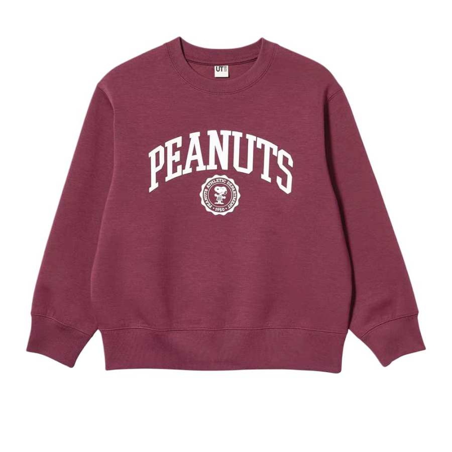 UNIQLO Kids Sweatshirts Crew Neck Moderate Stretch