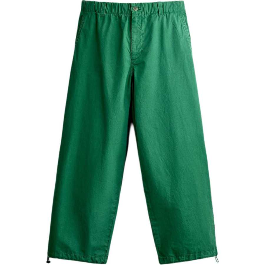 ZARA Casual Pants Men's Green Moderate Wide Leg Pants
