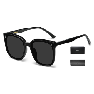HLA TR/Memory Plastic Square Sunglasses Unisex