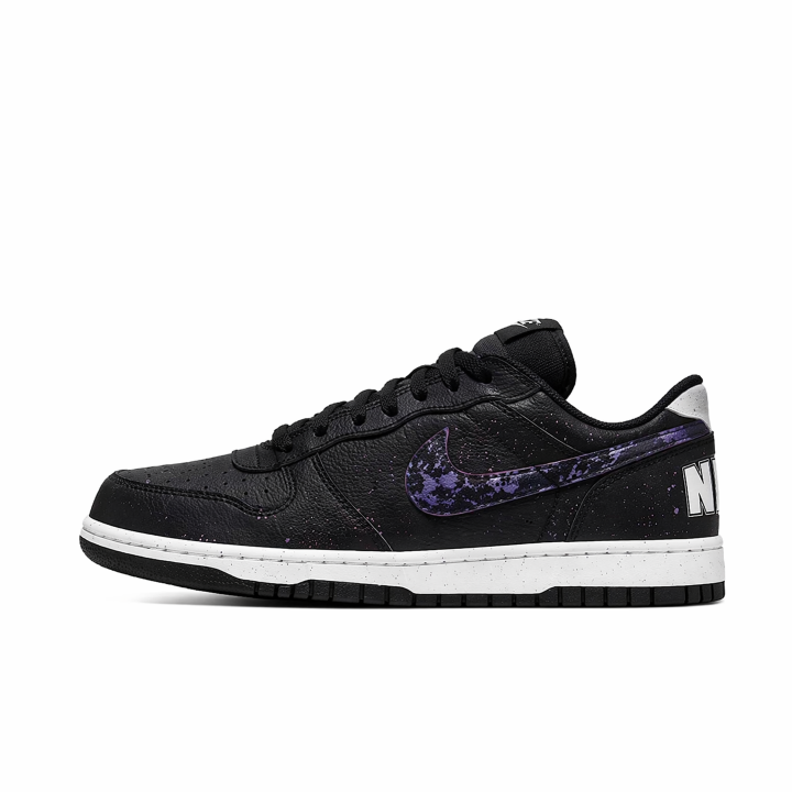Nike Nike Big Low Lux Skateboard Shoes Men's Low Top Black Purple