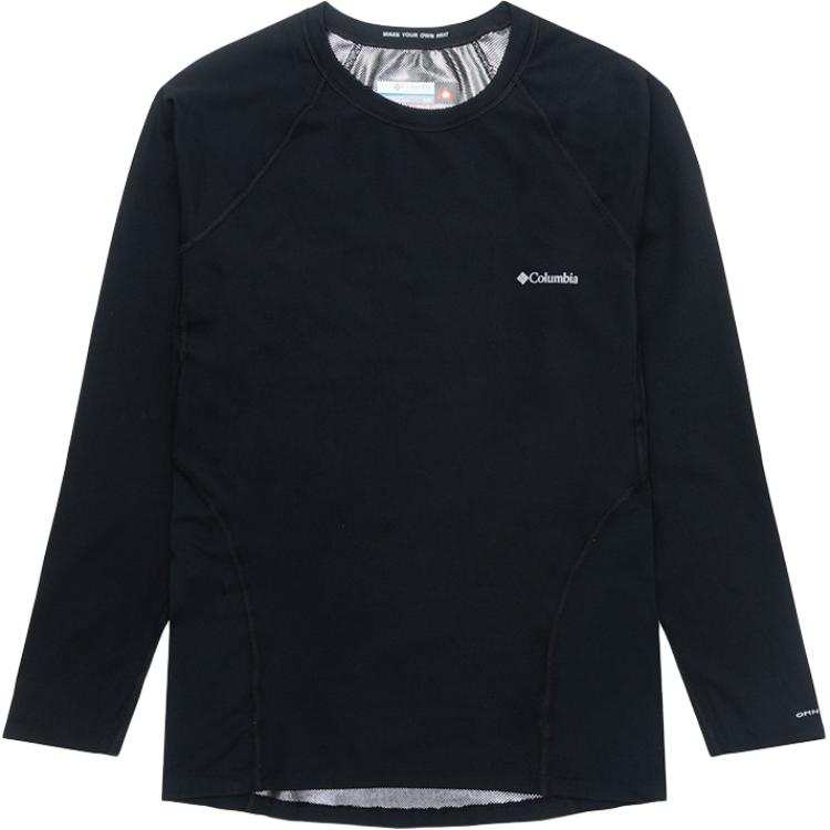 Columbia T Shirts Men's Black Crew Neck Thin Straight Fit