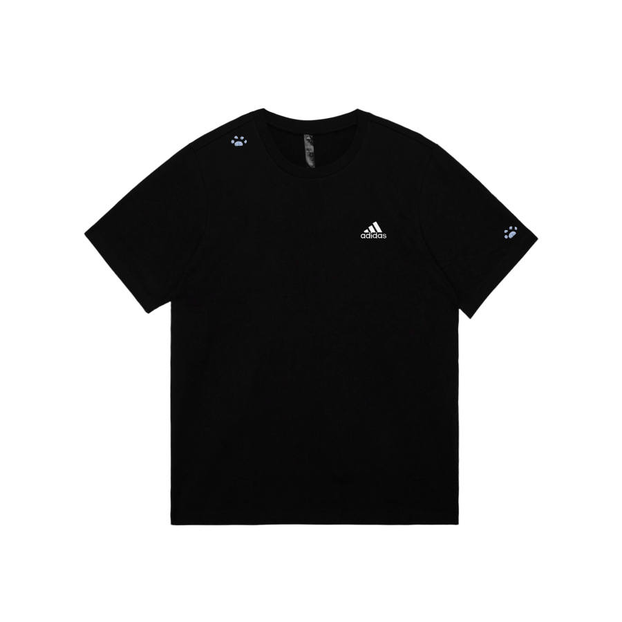 Adidas Adidas MUST HAVES T Shirts Unisex Black Crew Neck Moderate Straight Fit