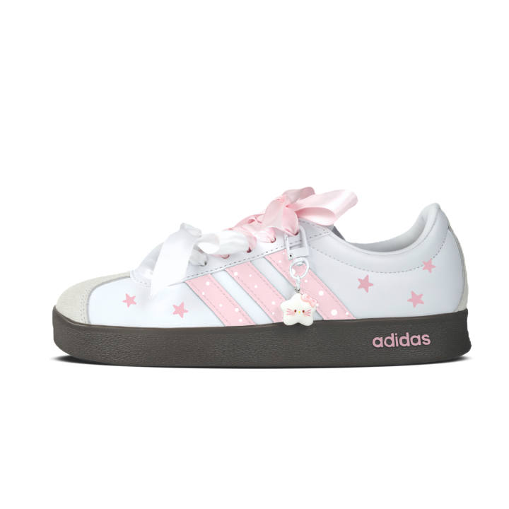 Adidas Adidas Vl Court Classic German Army Trainers Unisex Low Top White