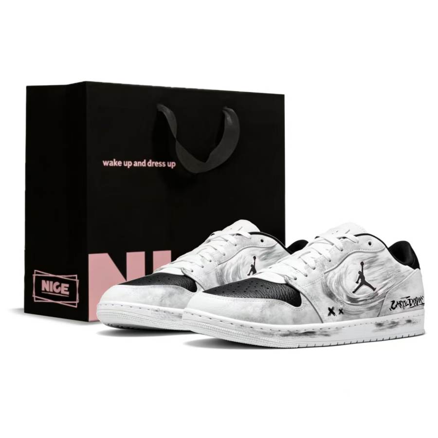 Jordan Jordan COURT CONNECT Skateboard Shoes Men's Low Top White/Gray