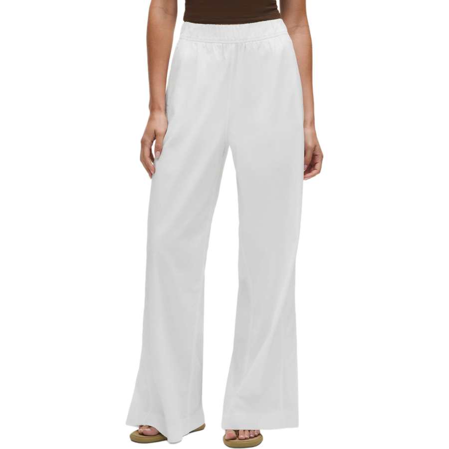 Lululemon Casual Pants Women's White/Wht Moderate Wide Leg Pants