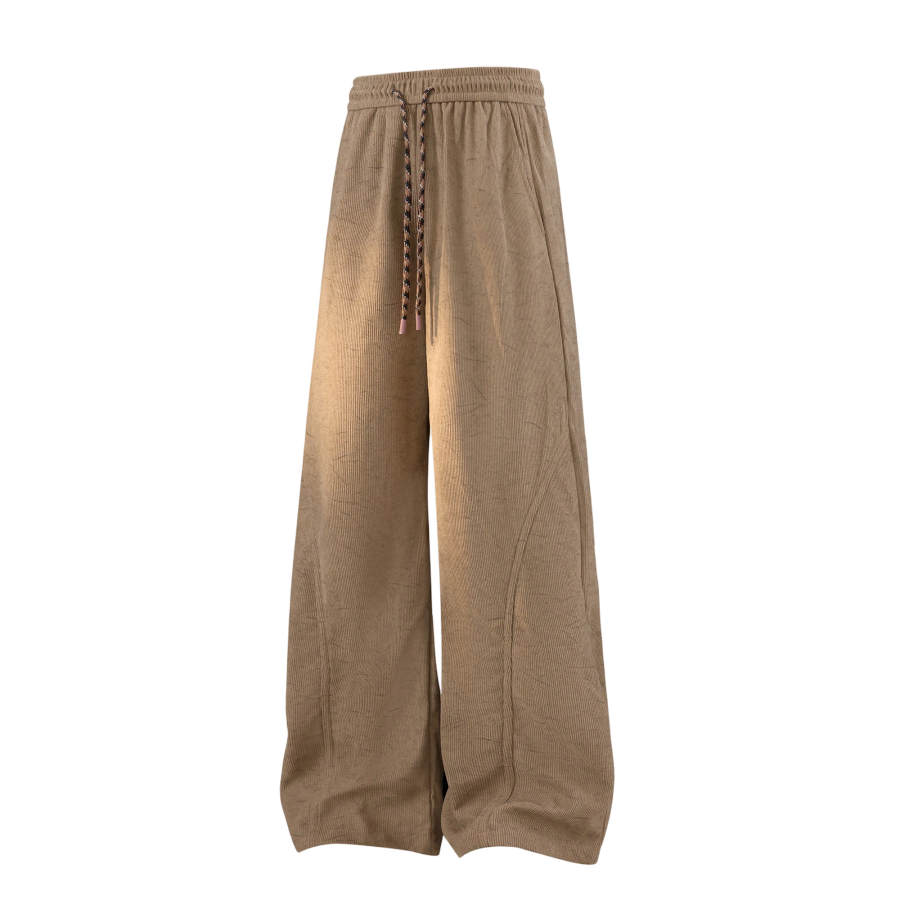 GWAF Casual Pants Unisex Moderate Straight Fit Pants