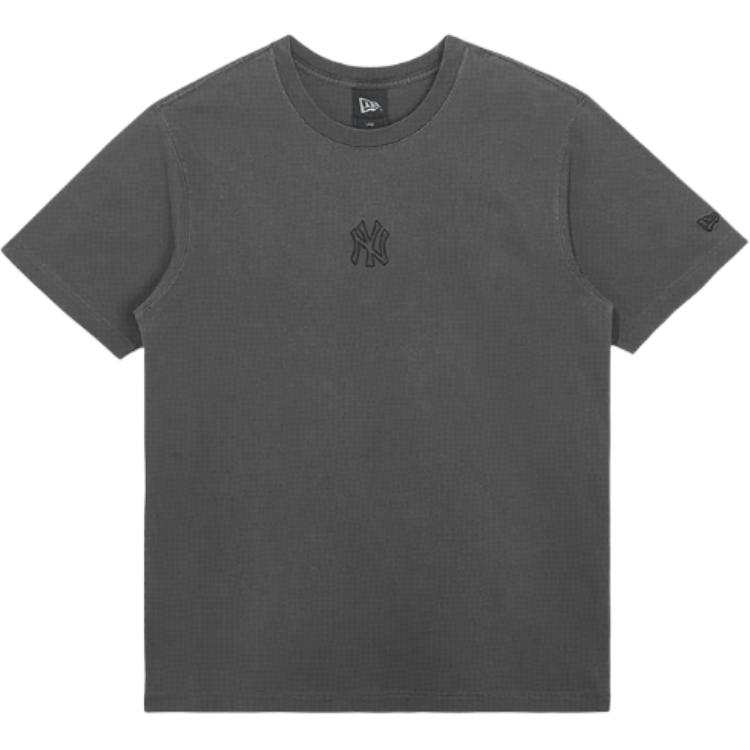 New Era T Shirt Unisex Gray Black