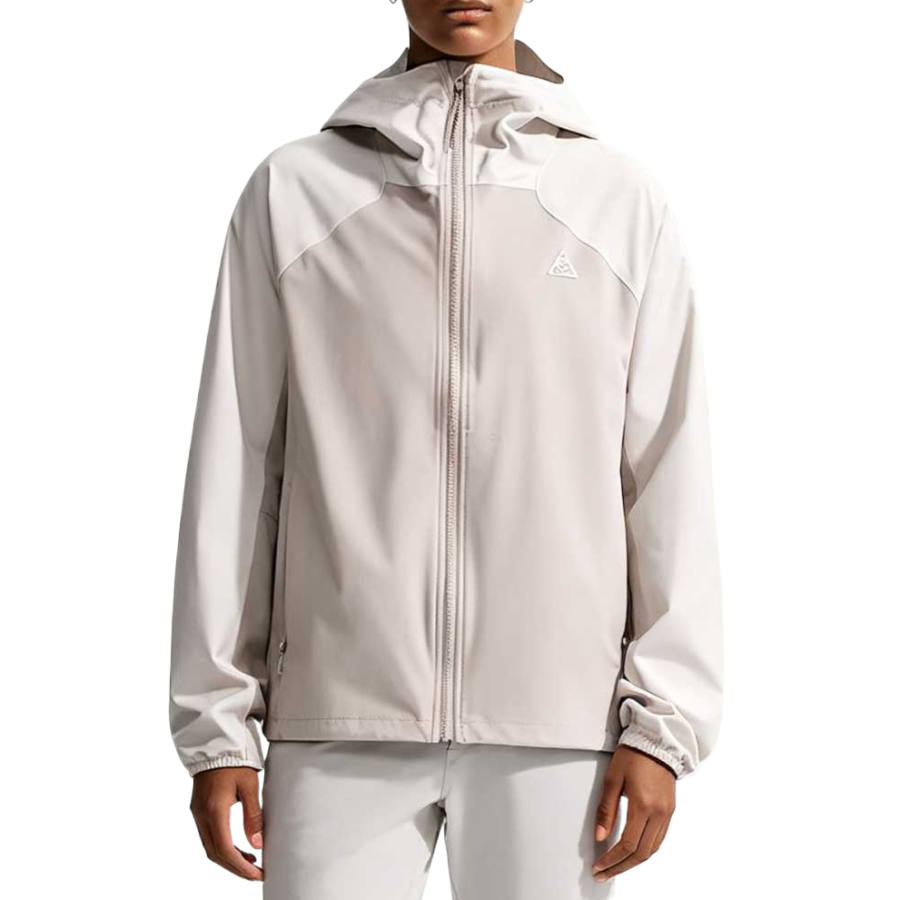 Nike Nike Jackets Women's Light Orewood Brown/Cream II/Cream II/Summit White Hooded Non Detachable Moderate