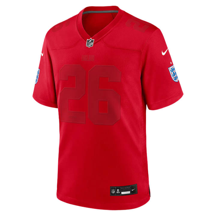 Nike Nike Rugby Jerseys Men's Red V Neck Moderate