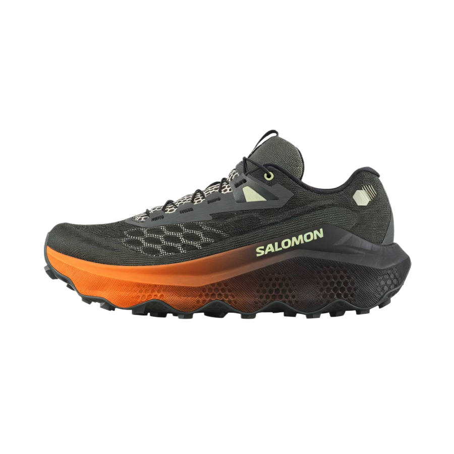SALOMON ULTRA GLIDE 4 Trail Running Shoes Men's Low Top Urban Fashion/Black/Lime Cream