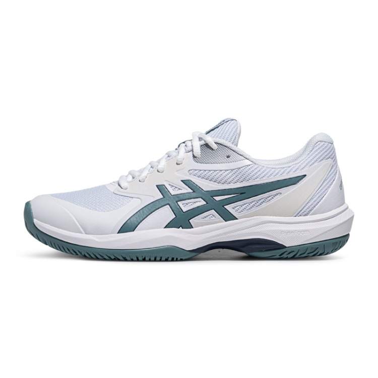 ASICS GAME FF PICKLEBALL Tennis Shoes Men's Low Top White/Dusty Blue Green