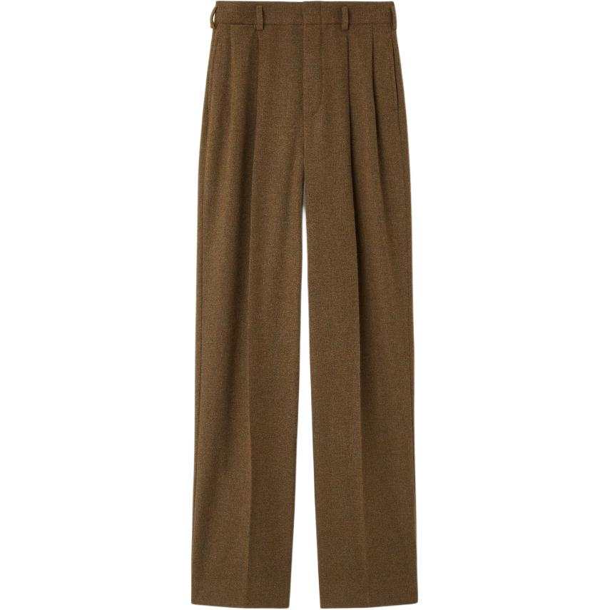 Loro Piana Casual Pants Women's Olive Black Moderate Straight Fit Pants