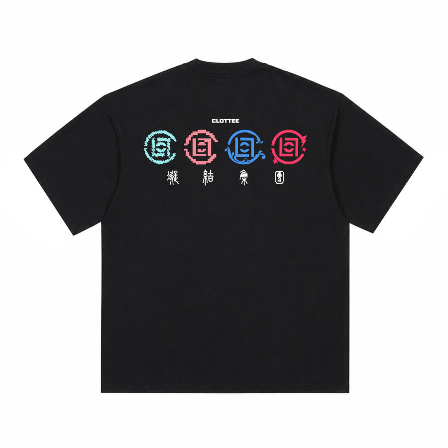 CLOT T Shirts Men's Crew Neck Moderate Straight Fit