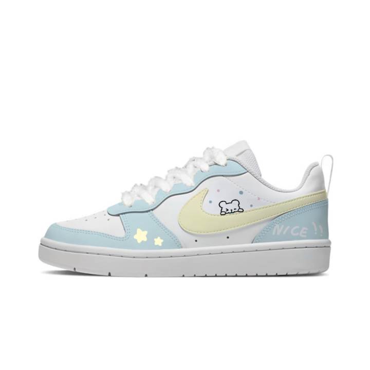 Nike Nike Court Borough Skateboard Shoes Women's Low Top Blue