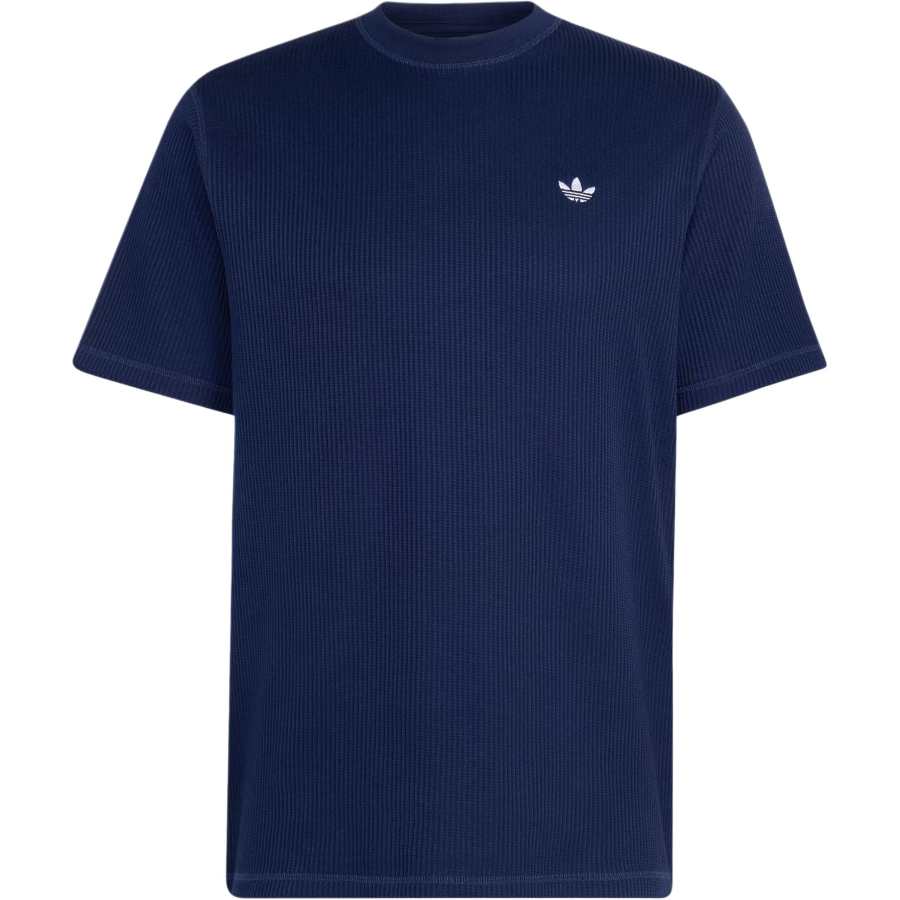 Adidas Originals ESSENTIALS T Shirts Men's Dark Night Indigo Crew Neck