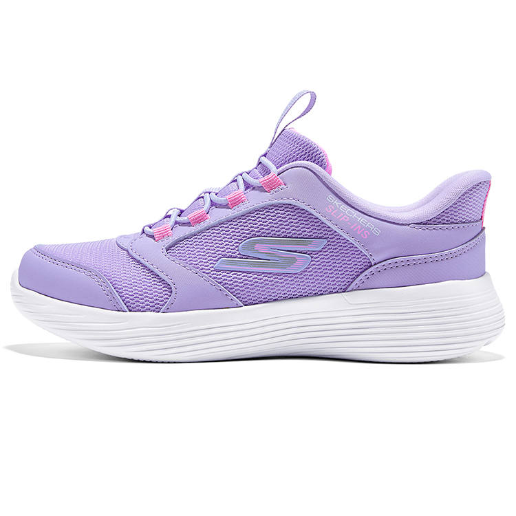 Skechers Kids SKECHERS GIRLS Abrasion Resistant Lightweight Cushioning Slip Resistant Low top Kids' Running Shoes