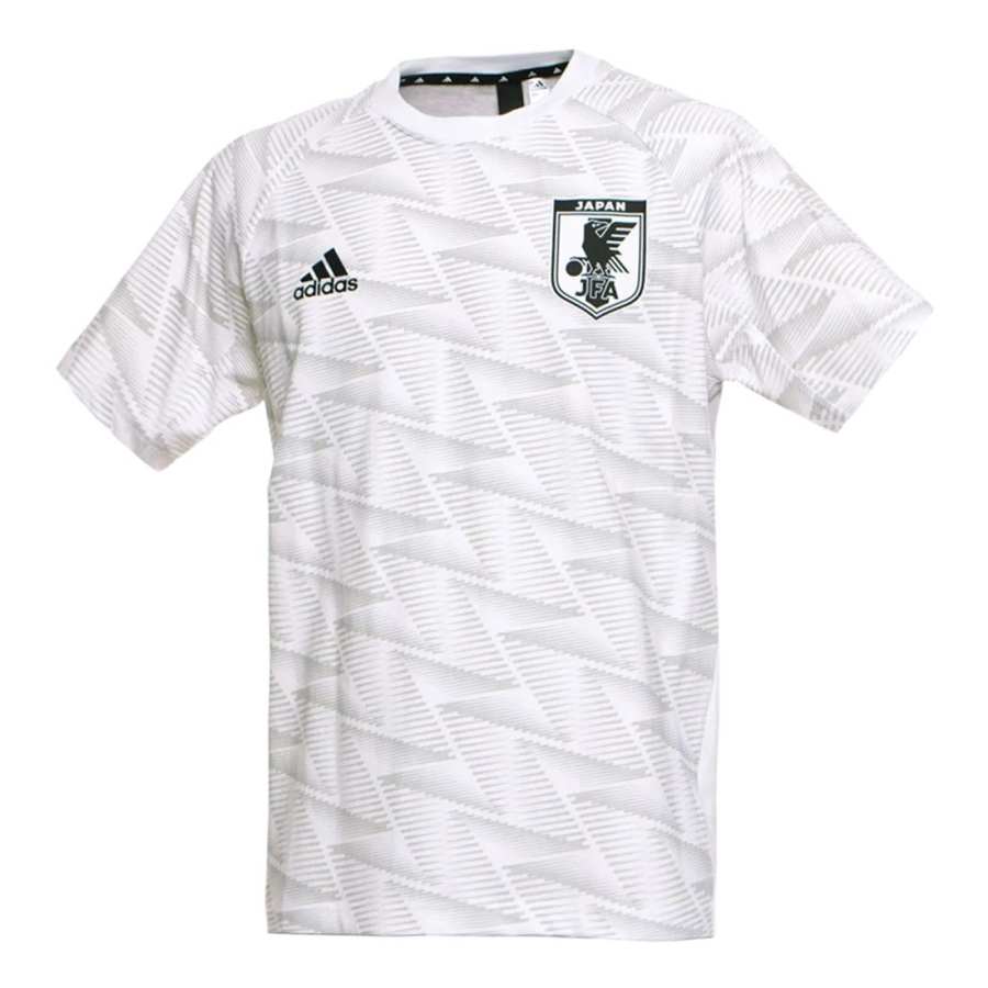 Adidas Adidas Japan National Team Soccer Jerseys Unisex White Crew Neck Moderate