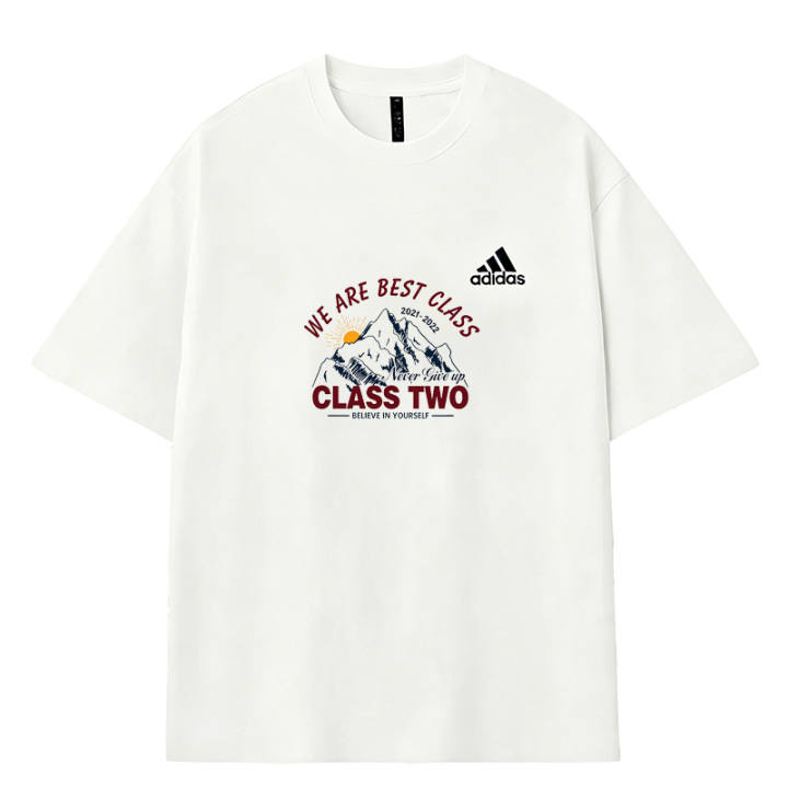 Adidas Adidas MUST HAVES T Shirts Men's White Crew Neck Moderate