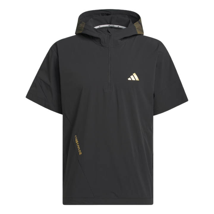 Adidas Adidas Jackets Men's Black Hooded Non Detachable Moderate