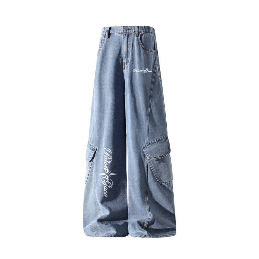 PAL ONGACO Jeans Unisex Moderate Scimitar Pants