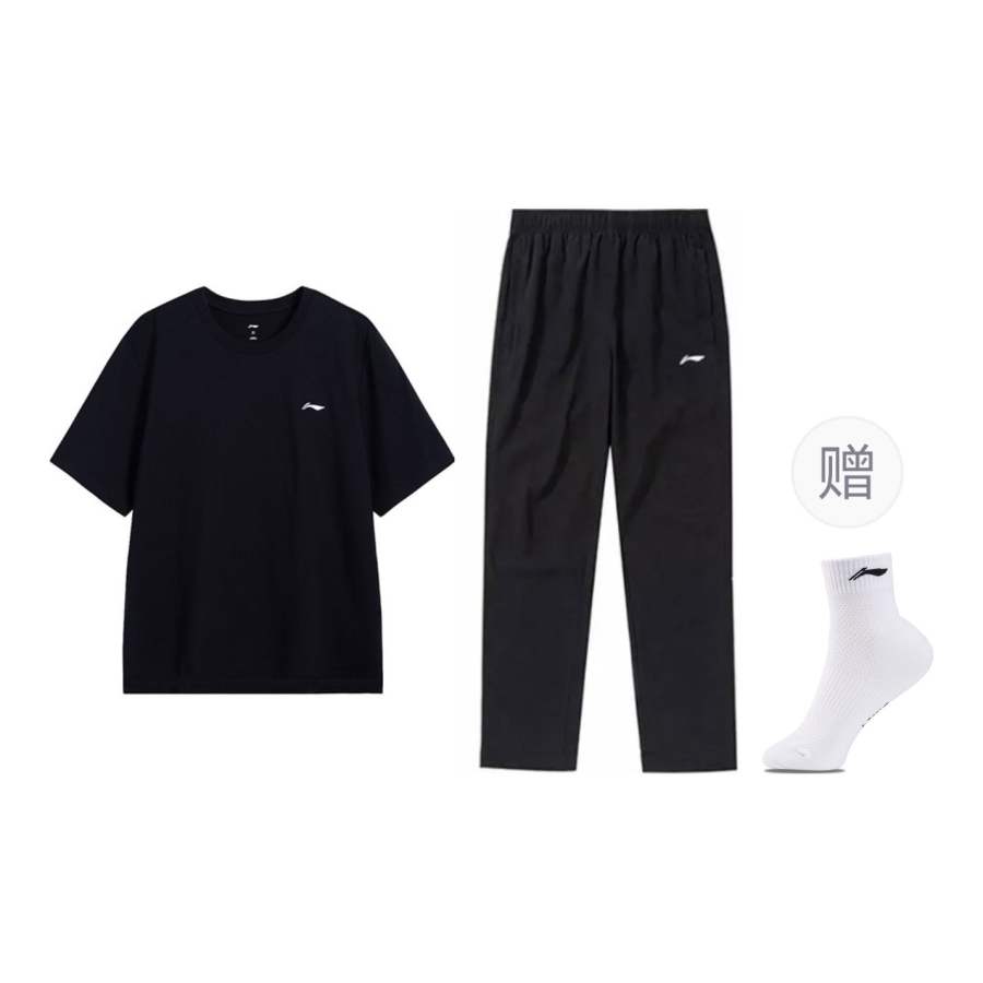 Li-Ning Li Ning Casual Sportswear Men's Crew Neck Thin