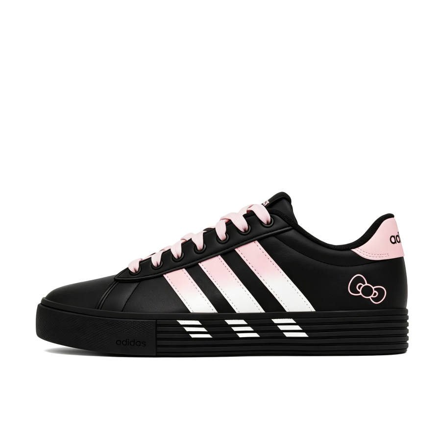 Adidas Adidas Daily 4.0 Skateboard Shoes Unisex Low Top Pink