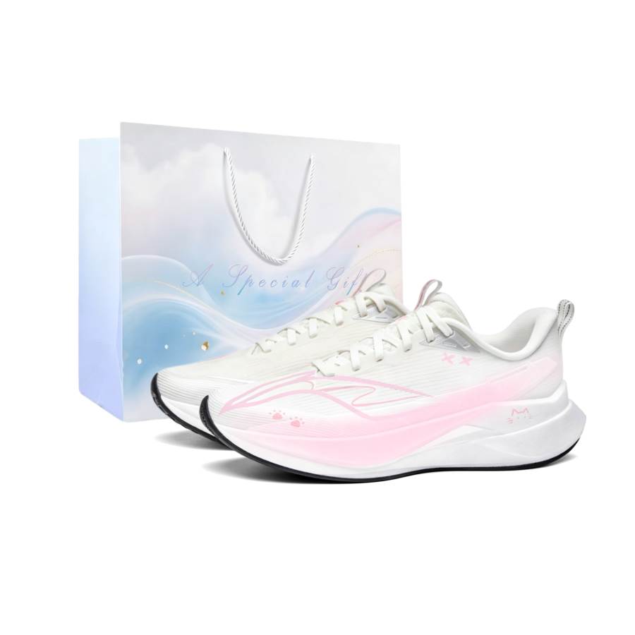 Li-Ning Li Ning Red Hare 9 PRO Running Shoes Unisex Low Top Pink/White