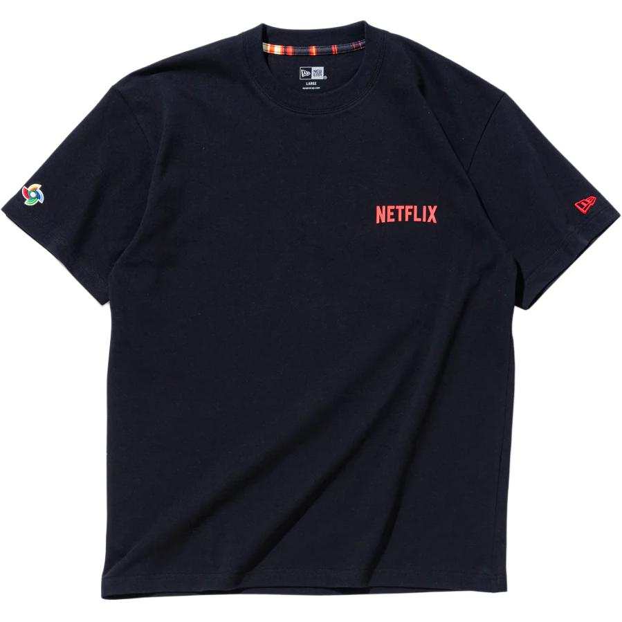 New Era T Shirts Unisex Black Crew Neck Moderate