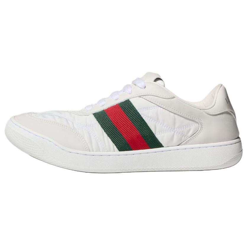 GUCCI Skateboard Shoes Women's Low Top White