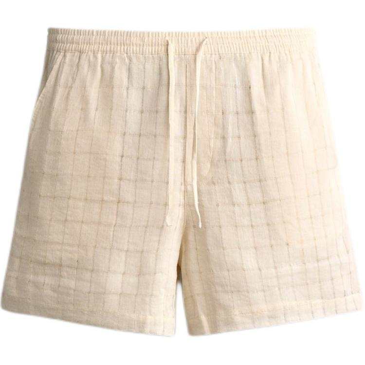ZARA Casual Shorts Men's White Moderate