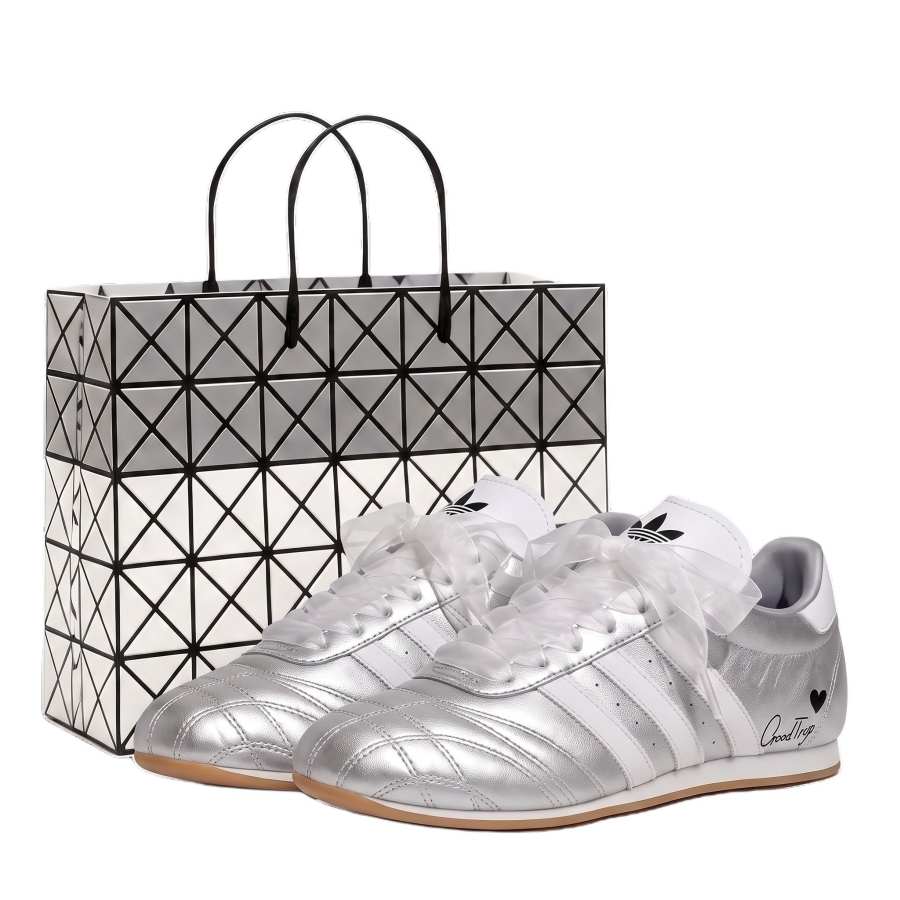 Adidas Originals Taekwondo Training Shoes Women's Low Top Silver