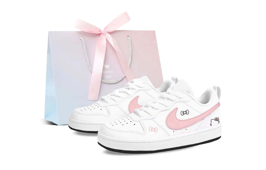 Nike Nike Court Borough 2 Low top Skateboard Shoes Unisex Pink