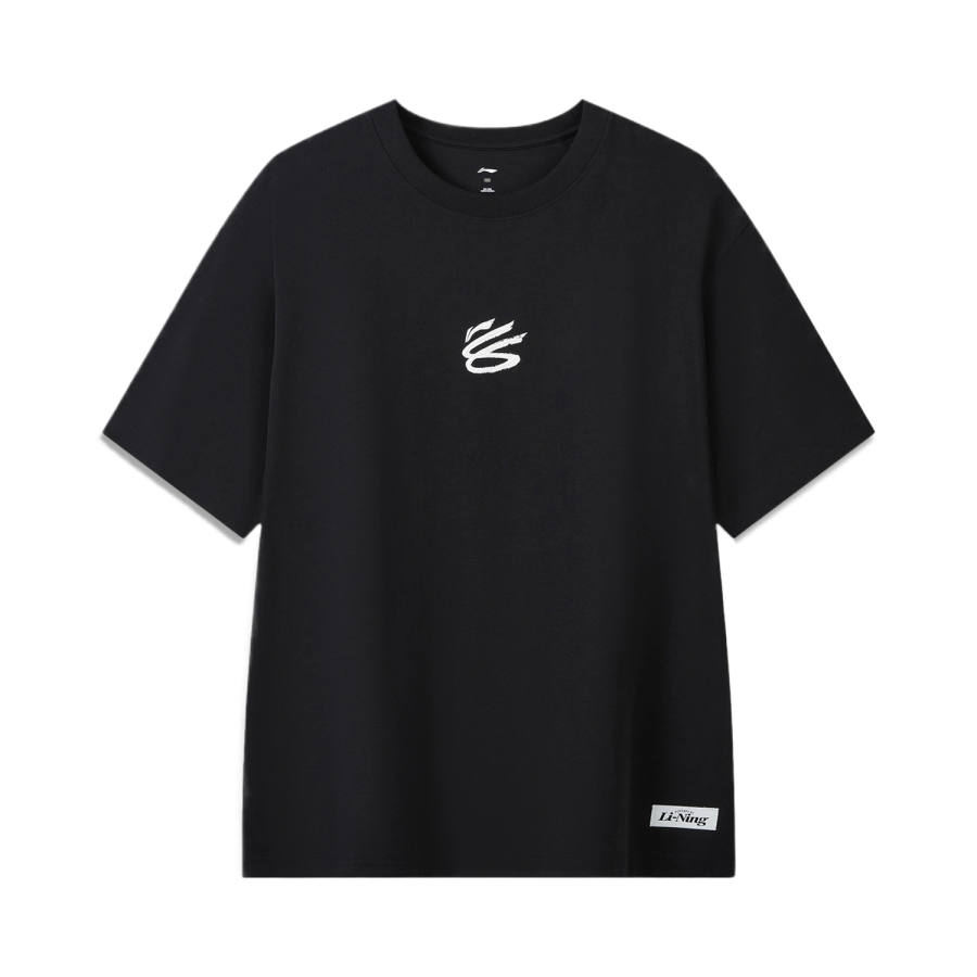 Li-Ning Li Ning Kids T Shirts Crew Neck Moderate