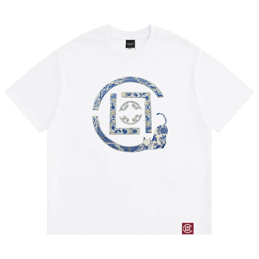 CLOT T Shirts Unisex Crew Neck Moderate Straight Fit