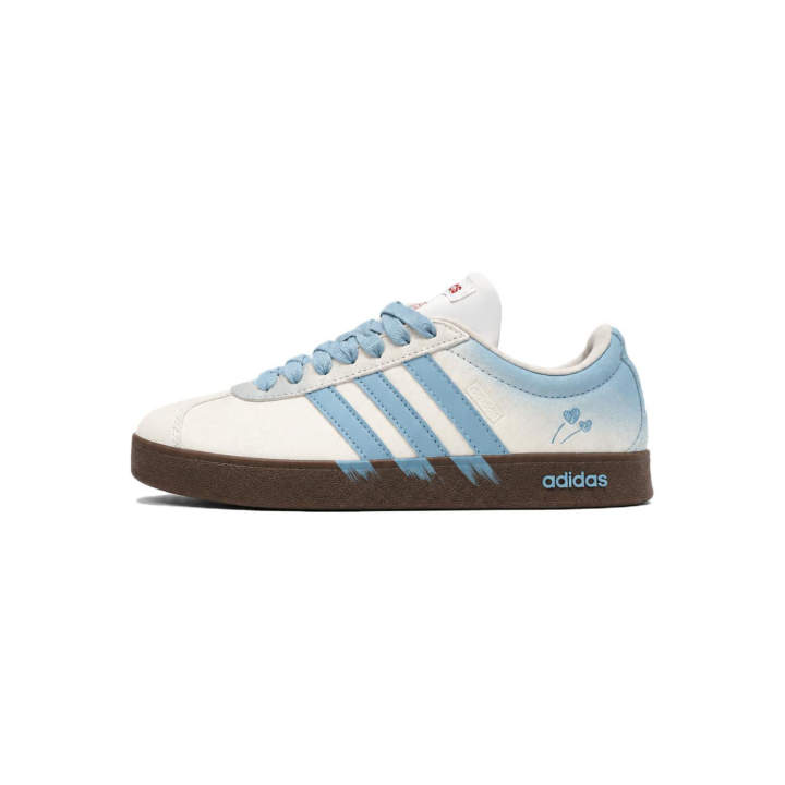 Adidas Adidas Vl Court Classic German Army Trainers Unisex Low Top Blue