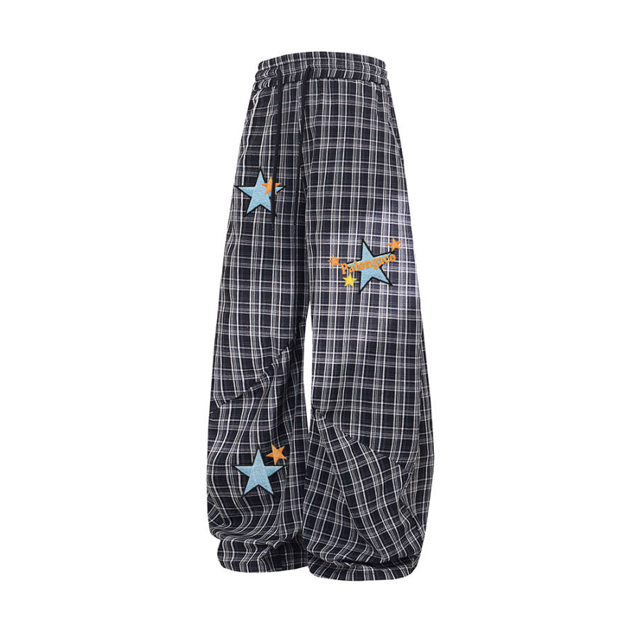 PAL ONGACO Casual Pants Unisex Moderate Wide Leg Pants