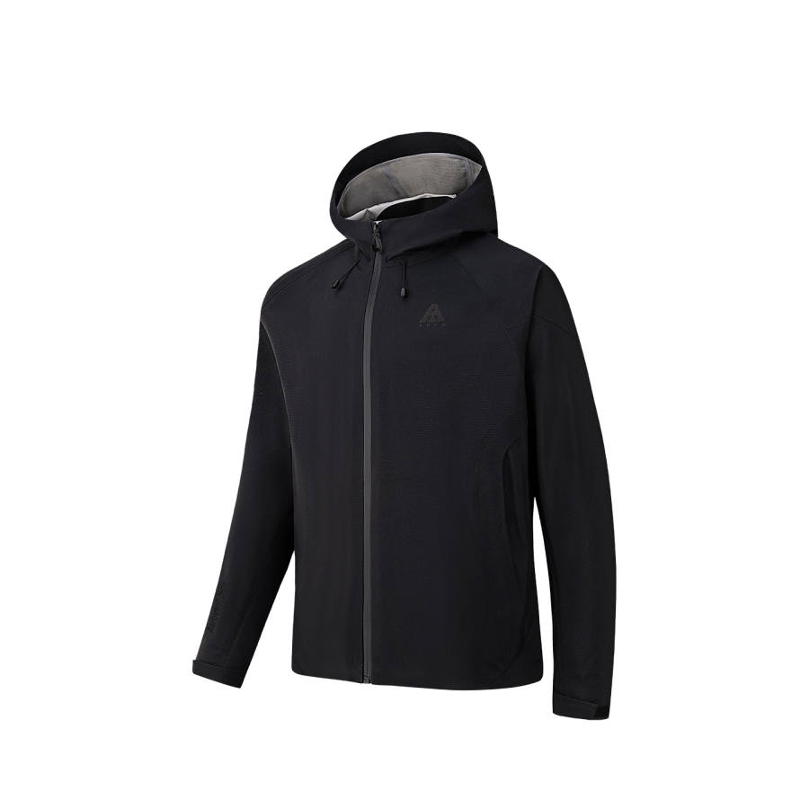 ANTA ANTA Jackets Unisex Basic Black 5 Hooded Non Detachable Moderate
